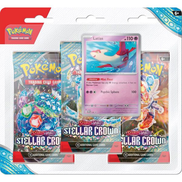 Stellar Crown - 3-Pack Blister - Scarlet & Violet
