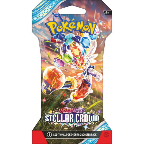 Pokemon Stellar Crown Sleeved Booster Pack - Afbeelding 4