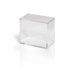 With over 55,000 pieces sold, the Booster Box acrylic case has quickly become a collector favorite, alongside our popular ETB case. Designed with a unique 6MM thickness, it strikes the perfect balance between durability and elegance, providing exceptional protection for your treasured Pokemon Booster Box. Featuring N52 magnets for secure closure and easy access, this case has undergone rigorous testing to ensure it is one of the strongest in our lineup. Plus, with UV protection and ultra-clear transparency, your collection will stay safe from damage while being displayed in perfect clarity. Specifications Product size: 15,4 x 8,9 x 13,6 cm Proven Populariteit Exclusive 6MM Thickness Versatile Display Options 100% Virgin Acrylic materials to prevent scratches Collector-Grade N52 Magnets