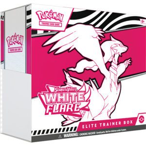 Black & White - White Flare Elite Trainer Box