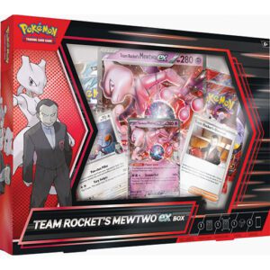 Team Rocket's Mewtwo EX Box