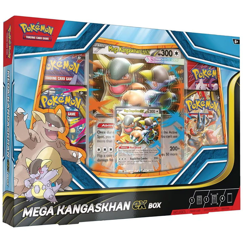 pokemon mega kangashkan ex box