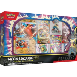 mega lucario collection box pokemon