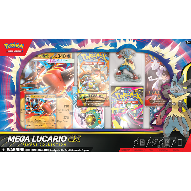 Pokemon - Mega Lucario EX Figure Collection Box - Afbeelding 2