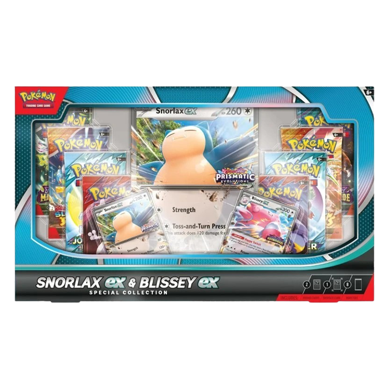 pokemon snorlax ex blissey ex special collection box