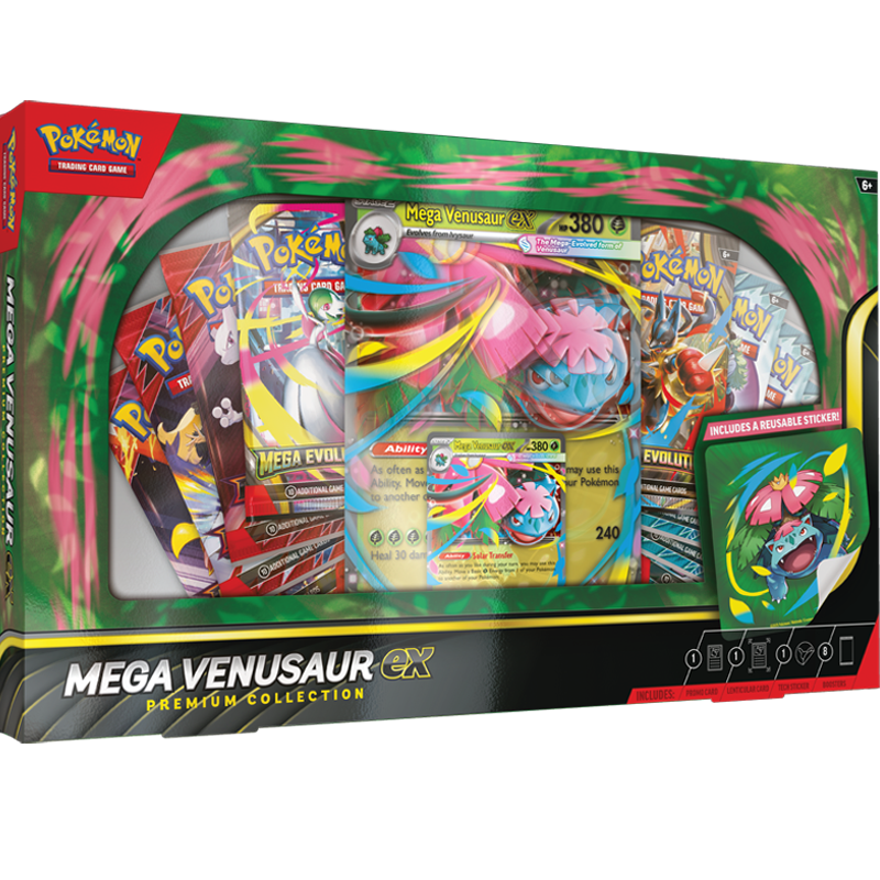 pokemon mega venusaur ex premium collection box