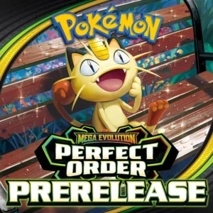 Pokémon TCG – Perfect Order Pre-Release 📅 14 maart 2026 🕛 Start: 12:00 💰 Kosten: €35,- Speel de nieuwe set Perfect Order als één van de eersten tijdens onze officiële Pre-Release bij Collector Store. Bij binnenkomst ontvang je een Pre-Release kit met: • Een pre-built deck van 40 kaarten • Een unieke pre-release stamped promo • 4 Perfect Order booster packs Met de kaarten uit je kit bouw je binnen 40 minuten jouw eigen 40-kaarten deck. Daarna starten we het toernooi. We spelen: • 3 rondes • Best of 1 • 30 minuten per ronde Na afloop krijgt iedere speler: • 3 extra boosters van Perfect Order • 1 Prize Pack Of je nu vaker Pre-Releases speelt of voor het eerst meedoet, dit is de leukste manier om een nieuwe set te ontdekken. Belangrijk: Vergeet niet je Player ID en geboortejaar in te vullen bij de opmerkingen tijdens je inschrijving.
