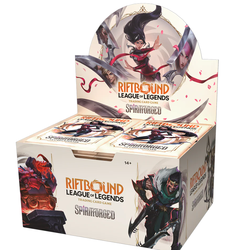Riftbound League of Legends Spiritforged boosterbox