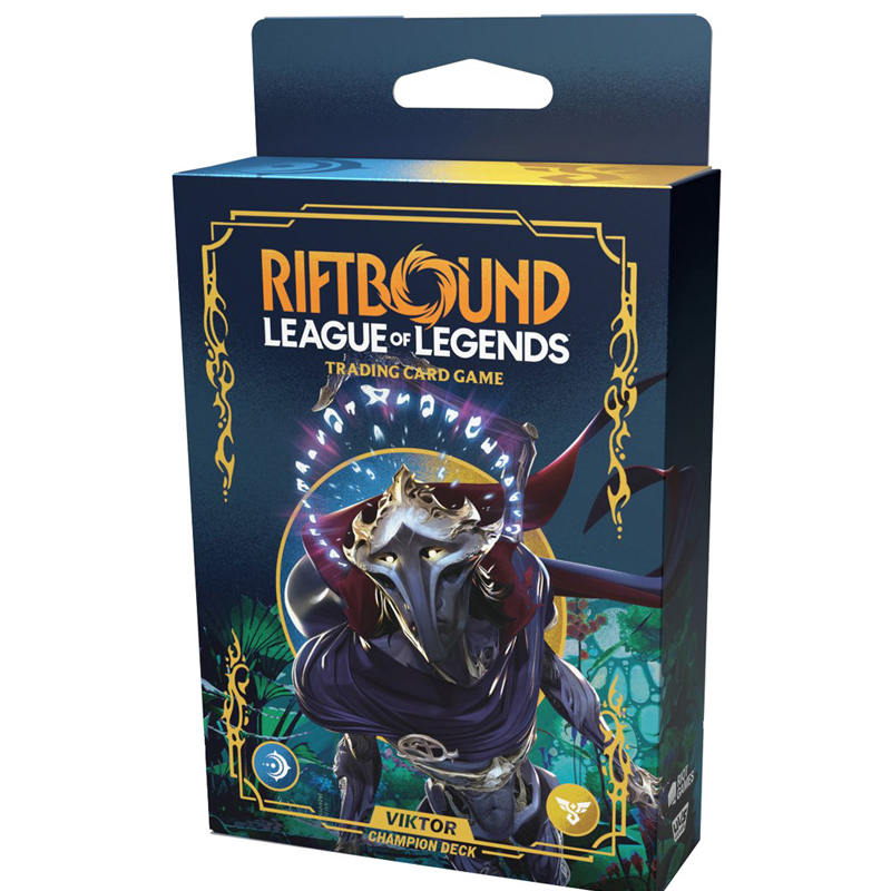 🎮 Riftbound: League of Legends – Origins Champion Deck Kies jouw Champion | 56 Kaarten Speelklaar Deck | Inclusief Booster Stap direct in de wereld van Riftbound, de strategische trading card game gebaseerd op het wereldwijde fenomeen League of Legends. Riftbound is ontworpen voor ultieme multiplayer actie. Speel intense 1v1 duels, vorm teams van twee of ga voor complete chaos in een free for all met vier spelers. Strategie, timing en slimme synergie bepalen wie de Rift domineert. 🌟 Origins – De Eerste Set Origins is de allereerste set van Riftbound en bevat maar liefst 300 verschillende kaarten. Je vindt hierin bekende Champions uit de game en animatieserie, waaronder: Jinx Viktor Lee Sin Combineer jouw Champion met Units en signature Spells en bouw een strategie die past bij jouw speelstijl. 🔥 Kies Jouw Champion Deck (GEEN SET) Dit product betreft één individueel Champion Deck naar keuze. Je kiest zelf welke Champion jij wilt spelen: Jinx Viktor Lee Sin Een Champion Deck bevat alles wat je nodig hebt om direct te starten én je eerste collectie op te bouwen. 📦 Inhoud Champion Deck – Origins Elk deck bevat: 1 kant-en-klaar deck van 56 kaarten Inclusief 3 rares Inclusief de gekozen Champion (Jinx, Viktor of Lee Sin) 1 boosterpack van League of Legends Origins 1 papieren playmat 1 kartonnen deckbox 1 boekje met spelregels en deckbuilding tips De meegeleverde booster is perfect om je deck direct te upgraden of je verzameling uit te breiden.