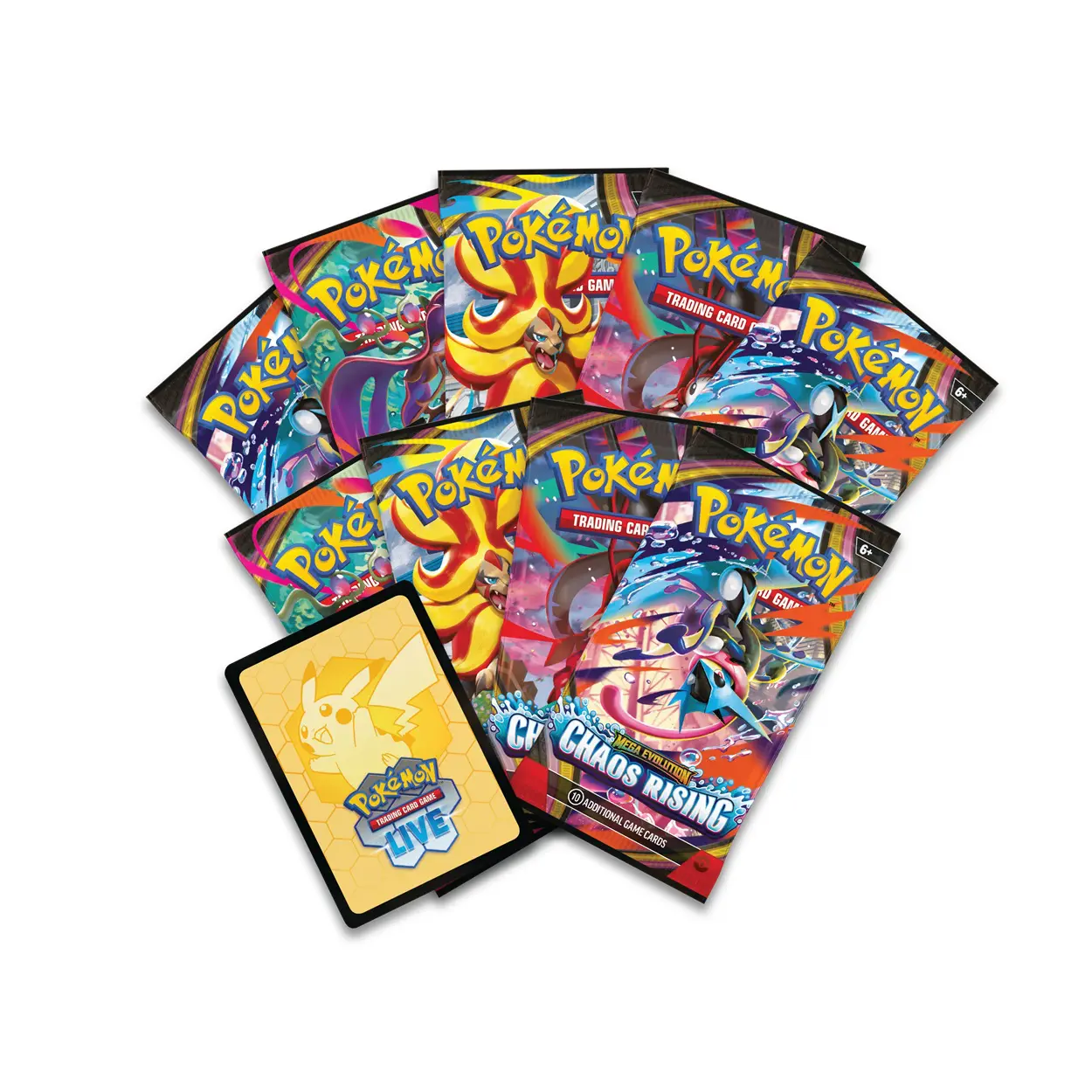 Pokemon - Mega Evolution Chaos Rising Elite Trainer Box - Afbeelding 3