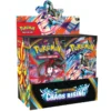 Met de Pokémon TCG Mega Evolution Chaos Rising Booster Box haal je direct 36 booster packs uit deze nieuwe Engelstalige Pokémon set in huis. De set staat in het teken van krachtige Mega Evolution Pokémon ex, waaronder Mega Greninja ex, Mega Floette ex, Mega Pyroar ex en Mega Dragalge ex. Chaos Rising bevat meer dan 120 kaarten en is interessant voor zowel spelers als verzamelaars. Zoek je nieuwe kaarten voor je deck, wil je kans maken op bijzondere rares en illustration cards, of open je simpelweg graag een volledige booster box van een nieuwe set, dan is dit een uitstekende keuze. Een booster box is bovendien een populaire optie voor wie meer uit een set wil halen dan met losse packs. Je opent in één keer een groot aantal boosters en vergroot daarmee de kans op meerdere mooie pulls uit Chaos Rising. Inhoud van de Chaos Rising Booster Box: 36 Chaos Rising booster packs Engelstalige Pokémon TCG booster box Release op 22 mei 2026 De Chaos Rising Booster Box is daarmee een goede keuze voor iedereen die de set uitgebreid wil openen of sealed aan de collectie wil toevoegen.