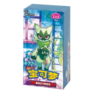 Pokémon Gem Pack Volume 5 Booster Box brengt de magie van Pokémon Horizons naar de Pokémon TCG met prachtige exclusieve illustraties, premium holografische kaarten en één van de meest unieke Gem Pack releases tot nu toe! ✨⚡ Deze exclusieve Simplified Chinese release zet de populaire Gem Pack lijn voort en focust volledig op de groei van de Paldea starters en hun trainers uit Pokémon Horizons. In Volume 5 staan Floragato, Crocalor en Quaxwell centraal samen met Liko, Roy en Dot in prachtige Illustration Rare kaarten. Wat deze set extra bijzonder maakt? Iedere kaart in een Gem Pack booster is volledig holografisch dankzij het exclusieve Gemstone holo systeem. Geen “normale” kaarten — alleen premium foil kaarten in iedere pack! 🔥 Pokémon Gem Pack Volume 5 Booster Box kopen Gem Pack sets zijn enorm populair onder verzamelaars vanwege: ✨ Exclusieve anime illustraties ✨ Premium holografische kaarten ✨ Unieke Chinese exclusives ✨ Master Ball Mirror holo chase kaarten ✨ Hoge verzamelwaarde Volume 5 bouwt verder op de Pokémon Horizons samenwerking en laat de evolutie van de Paldea starters zien binnen de “Rising Hope” verhaallijn van de anime. Exclusieve Pokémon Horizons Illustration Rares Deze set bevat prachtige chase kaarten getekend door anime medewerkers en bekende illustratoren, waaronder: 🌿 Liko & Floragato IR 🔥 Roy & Crocalor IR 💧 Dot & Quaxwell IR ⚡ Friede & Captain Pikachu IR Deze kaarten voelen bijna aan als anime scenes rechtstreeks uit Pokémon Horizons en maken Volume 5 extra bijzonder voor moderne Pokémon verzamelaars. Master Ball Mirror Holos Net als eerdere Gem Pack releases bevat Volume 5 opnieuw de populaire Master Ball Mirror holo varianten. Deze extreem zeldzame kaarten behoren tot de grootste chase kaarten van de set en maken het openen van boosters nóg spannender. Waarom kiezen voor Gem Packs? In tegenstelling tot standaard Pokémon boosters bestaan Gem Packs volledig uit holografische kaarten. Dat betekent: ✨ Iedere pack voelt premium 🔥 Meer opening plezier 🎴 Geen “bulk” commons zonder foil 💎 Unieke holo afwerking op iedere kaart Daardoor zijn Gem Packs enorm geliefd onder zowel Pokémon verzamelaars als liefhebbers van exclusieve internationale releases. Inhoud Pokémon Gem Pack Volume 5 Booster Box 📦 18 booster packs per boosterbox ✨ Iedere booster bevat 4 kaarten 💎 Alle kaarten zijn holografisch 🌏 Simplified Chinese exclusieve release Voor verzamelaars & Pokémon Horizons fans Pokémon Gem Pack Volume 5 combineert moderne Pokémon TCG verzamelwaarde met de wereld van Pokémon Horizons. De exclusieve anime illustraties, premium holo afwerking en unieke Master Ball chase kaarten maken deze set een absolute must-have voor iedere moderne Pokémon verzamelaar. Ben jij klaar om de volgende Pokémon Horizons chase kaart te pullen?