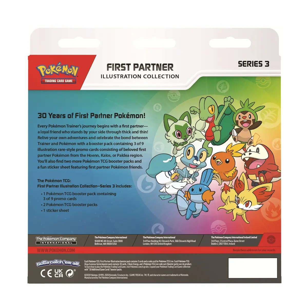 Pokemon - First Partner Illustration Collection 3 - Afbeelding 3