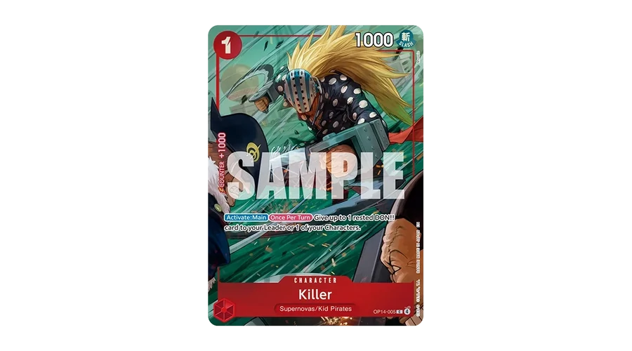 One Piece Card Game – Illustration Box IB-08 Kid/Killer - Afbeelding 2