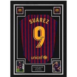 Luis Suárez – Gesigneerd FC Barcelona Shirt | Professioneel Ingelijst & Gecertificeerd