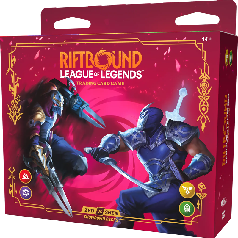 Riftbound: League of Legends TCG – Vendetta Showdown Deck: Zed vs Shen