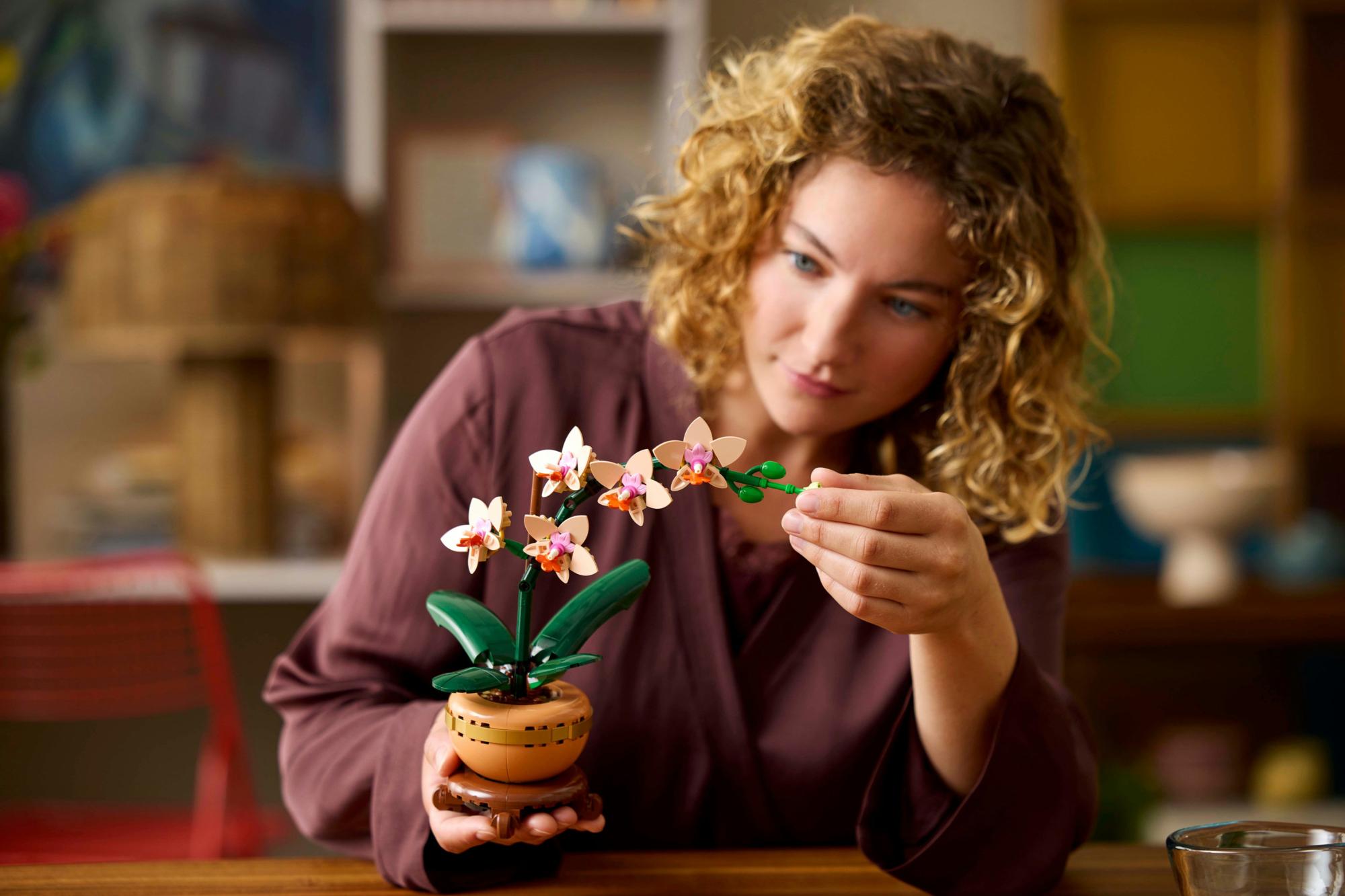 LEGO Botanicals – Miniorchidee 10343 - Afbeelding 6