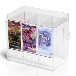 Acrylic Case - Booster Pack Dispenser – 3 Slots - Afbeelding 2