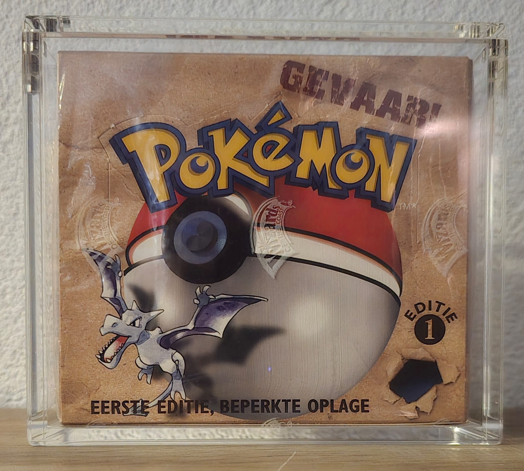 Pokémon Fossil 1st Edition Booster Box – Nederlands