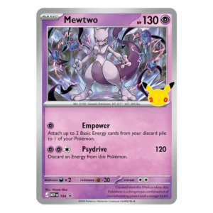Pokemon - 30th Celebration Mewtwo Figure Collection - Afbeelding 2