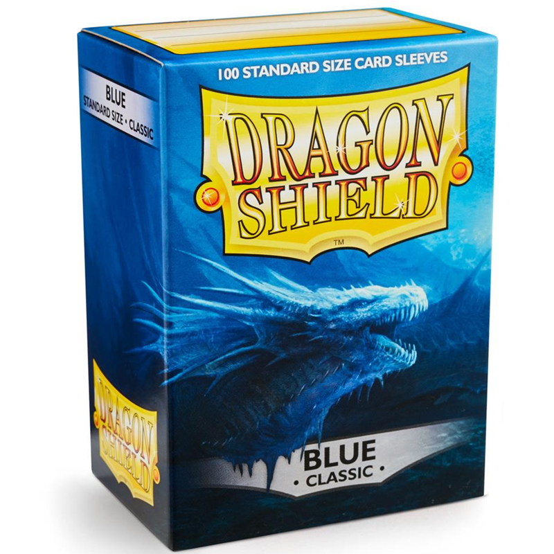 Dragon Shield – Standard Size Art Sleeves Blue – 100 Sleeves