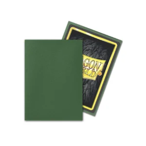 Standard Size Matte Sleeves Forest Green – 100 Sleeves