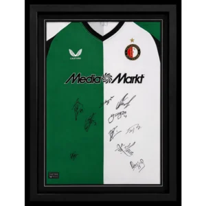 Feyenoord – Gesigneerd Teamshirt | Professioneel Ingelijst & Gecertificeerd