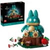LEGO Pokémon – Munchlax 72150 Breng de wereld van Pokémon tot leven met deze indrukwekkende LEGO Munchlax bouwset. Bouw de herkenbare, altijd hongerige Pokémon steen voor steen en creëer een gedetailleerd displaymodel dat perfect past in iedere Pokémon- of LEGO-collectie. Munchlax is direct herkenbaar aan zijn ronde groenblauwe lichaam, crèmekleurige borst en grote bek die altijd klaar is voor de volgende snack. Dankzij de beweegbare armen en benen en draaibare kop kun je Munchlax in verschillende poses neerzetten en jouw display helemaal naar wens aanpassen. De set wordt compleet gemaakt met een leuke scène rondom Munchlax, inclusief een boomstronk, appel en 2 klokhuizen. Na het bouwen vormt het geheel een opvallend displaymodel voor op een plank, bureau of in een vitrinekast. Een fantastische set voor Pokémon-fans, LEGO-verzamelaars en iedereen die zijn favoriete Pokémon graag als bouwbaar displaymodel aan de collectie toevoegt. Productkenmerken Officiële LEGO Pokémon bouwset Bouw een gedetailleerde Munchlax Beweegbare armen en benen Draaibare kop voor verschillende poses Inclusief bouwbare boomstronk Inclusief een appel en 2 klokhuizen Gedetailleerd ontwerp geïnspireerd op Munchlax uit Pokémon Ideaal als displaymodel voor iedere Pokémon-collectie Ondersteuning via de LEGO Builder app met interactieve 3D-instructies Specificaties LEGO-nummer: 72150 Aantal onderdelen: 757 Hoogte: ca. 18 cm Serie: LEGO Pokémon