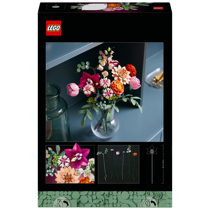 LEGO Botanicals – Roze Boeket 10342 - Afbeelding 3
