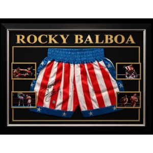 Rocky Balboa – Gesigneerd Display | Professioneel Ingelijst & Gecertificeerd
