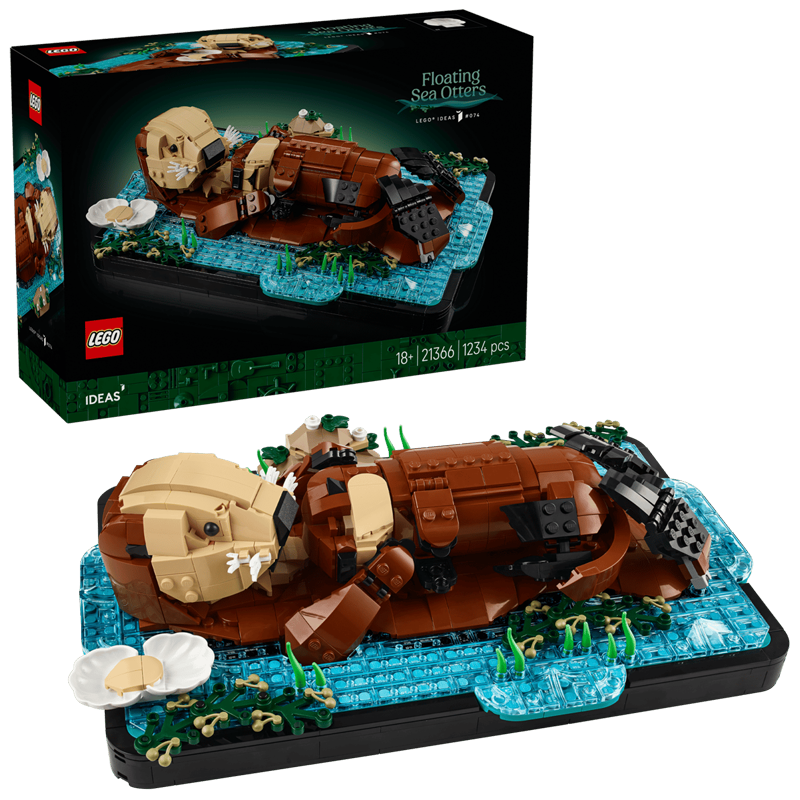 LEGO Ideas – Drijvende Zeeotters 21366