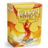 Dragon Shield – Standard Size Matte Sleeves Yellow – 100 Sleeves