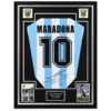 Diego Maradona – Gesigneerd Argentinië Shirt | Professioneel Ingelijst & Gecertificeerd