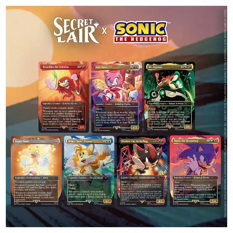 Magic: The Gathering – Secret Lair x Sonic the Hedgehog: Friends & Foes