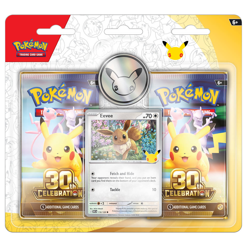 Pokemon - 30th Celebration 2-Pack Blister Eevee